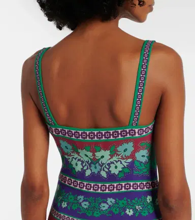 La DoubleJ Buy Me A Martini floral midi dress | Thumbnail 2 La DoubleJ Buy Me A Martini floral midi dress | Thumbnail 2
