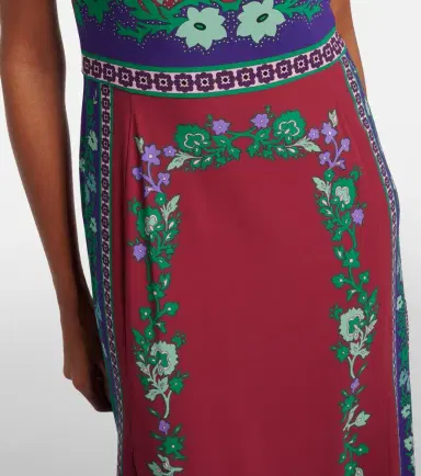 La DoubleJ Buy Me A Martini floral midi dress | Thumbnail 3 La DoubleJ Buy Me A Martini floral midi dress | Thumbnail 3