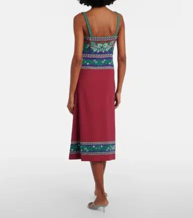 La DoubleJ Buy Me A Martini floral midi dress | Thumbnail 5 La DoubleJ Buy Me A Martini floral midi dress | Thumbnail 5