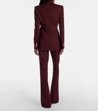 Versace Wool flared pants | Thumbnail 2 Versace Wool flared pants | Thumbnail 2