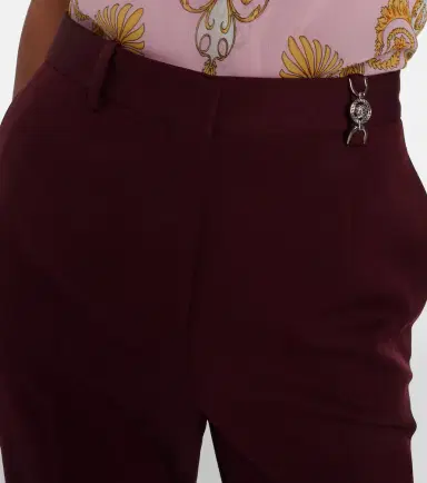 Versace Wool flared pants | Thumbnail 6 Versace Wool flared pants | Thumbnail 6
