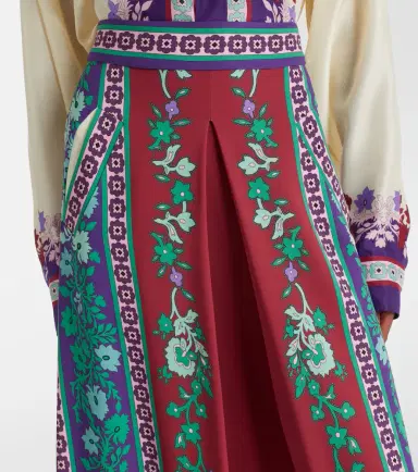 La DoubleJ Santa Monica printed satin midi skirt | Thumbnail 6 La DoubleJ Santa Monica printed satin midi skirt | Thumbnail 6