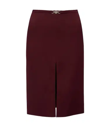 Versace Medusa wool gabardine pencil skirt | Thumbnail 1 Versace Medusa wool gabardine pencil skirt | Thumbnail 1