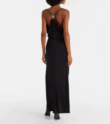 Versace Embellished jersey gown | Thumbnail 4 Versace Embellished jersey gown | Thumbnail 4