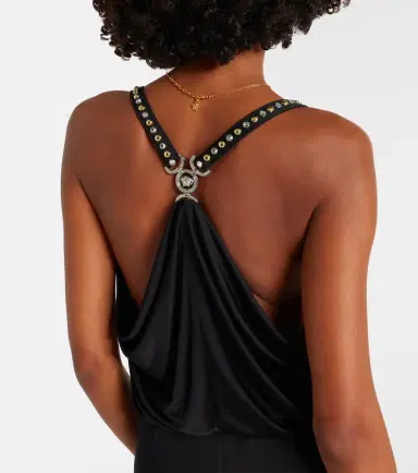 Versace Embellished jersey gown | Thumbnail 5 Versace Embellished jersey gown | Thumbnail 5