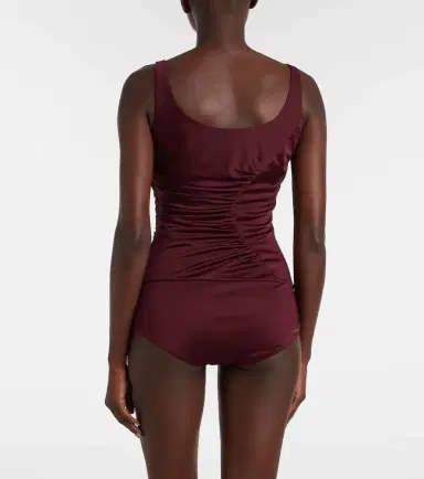 Versace Medusa ruched jersey bodysuit | Thumbnail 4 Versace Medusa ruched jersey bodysuit | Thumbnail 4