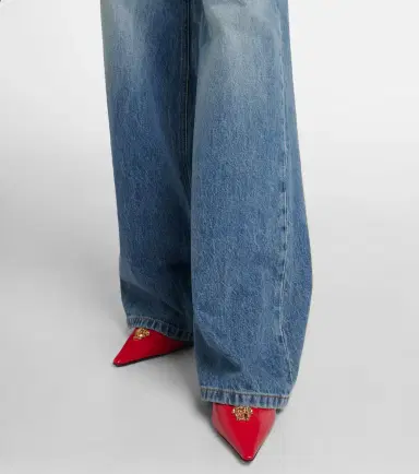 Versace Mid-rise wide-leg jeans | Thumbnail 3 Versace Mid-rise wide-leg jeans | Thumbnail 3