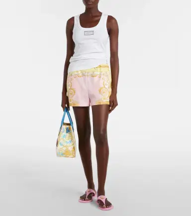 Versace Cotton-blend top | Thumbnail 2 Versace Cotton-blend top | Thumbnail 2