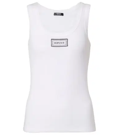 Versace Cotton-blend top | Thumbnail 1 Versace Cotton-blend top | Thumbnail 1