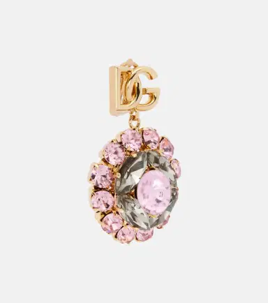 Dolce & Gabbana Re-Edition DG embellished clip-on earrings | Thumbnail 2 Dolce & Gabbana Re-Edition DG embellished clip-on earrings | Thumbnail 2
