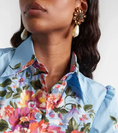 Dolce & Gabbana Re-Edition embellished clip-on earrings | Thumbnail 6 Dolce & Gabbana Re-Edition embellished clip-on earrings | Thumbnail 6