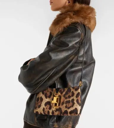 Dolce & Gabbana Lock leopard-print canvas shoulder bag | Thumbnail 6 Dolce & Gabbana Lock leopard-print canvas shoulder bag | Thumbnail 6