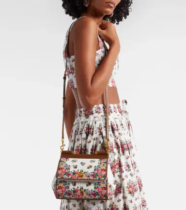 Dolce & Gabbana Sicily Medium leather-trimmed top-handle bag | Thumbnail 7 Dolce & Gabbana Sicily Medium leather-trimmed top-handle bag | Thumbnail 7