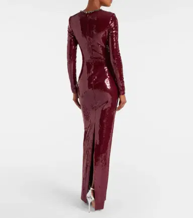 Rebecca Vallance Nero sequined gown | Thumbnail 3 Rebecca Vallance Nero sequined gown | Thumbnail 3