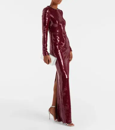 Rebecca Vallance Nero sequined gown | Thumbnail 4 Rebecca Vallance Nero sequined gown | Thumbnail 4