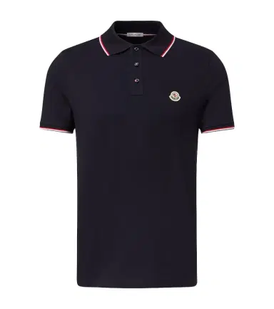 Moncler Permanent cotton jersey polo shirt | Thumbnail 1 Moncler Permanent cotton jersey polo shirt | Thumbnail 1