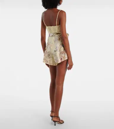 Zimmermann Rebellion floral linen and silk romper | Thumbnail 5 Zimmermann Rebellion floral linen and silk romper | Thumbnail 5