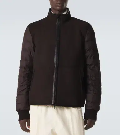 Moncler Reversible shearling down jacket | Thumbnail 2 Moncler Reversible shearling down jacket | Thumbnail 2