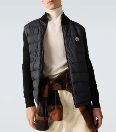 Moncler Archivio down-paneled cardigan | Thumbnail 5 Moncler Archivio down-paneled cardigan | Thumbnail 5