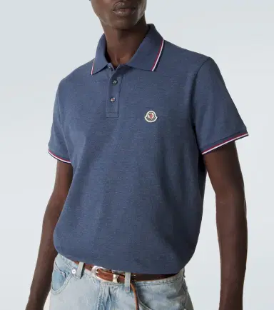 Moncler Cotton piqué polo shirt | Thumbnail 2 Moncler Cotton piqué polo shirt | Thumbnail 2