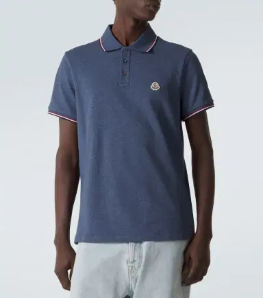 Moncler Cotton piqué polo shirt | Thumbnail 3 Moncler Cotton piqué polo shirt | Thumbnail 3