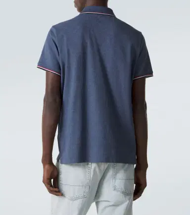 Moncler Cotton piqué polo shirt | Thumbnail 4 Moncler Cotton piqué polo shirt | Thumbnail 4