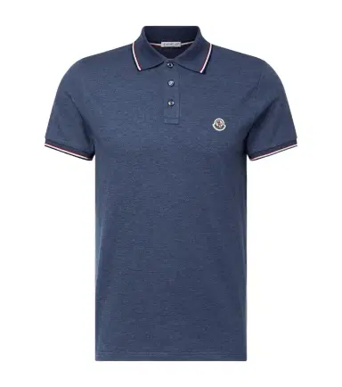 Moncler Cotton piqué polo shirt | Thumbnail 1 Moncler Cotton piqué polo shirt | Thumbnail 1