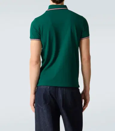 Moncler Logo cotton piqué polo shirt | Thumbnail 6 Moncler Logo cotton piqué polo shirt | Thumbnail 6