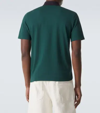 Moncler Embroidered cotton piqué polo shirt | Thumbnail 4 Moncler Embroidered cotton piqué polo shirt | Thumbnail 4