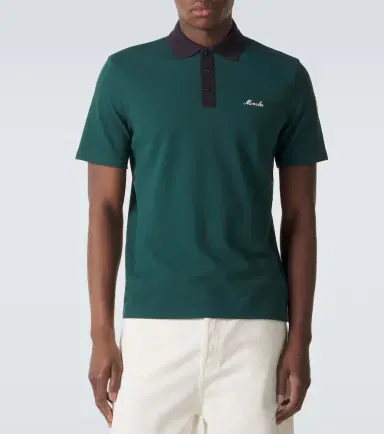 Moncler Embroidered cotton piqué polo shirt | Thumbnail 6 Moncler Embroidered cotton piqué polo shirt | Thumbnail 6