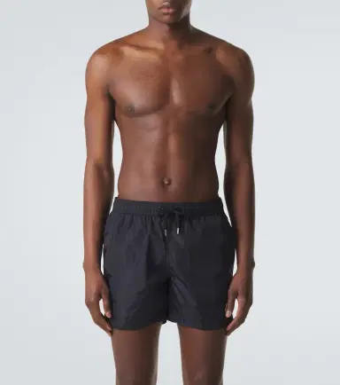 Moncler Logo swim trunks | Thumbnail 3 Moncler Logo swim trunks | Thumbnail 3
