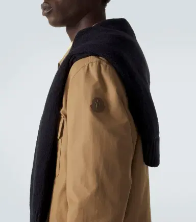 Moncler Cotton-blend jacket | Thumbnail 7 Moncler Cotton-blend jacket | Thumbnail 7