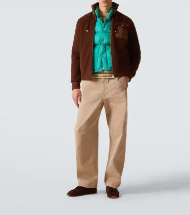 Moncler Down-paneled teddy cardigan | Thumbnail 7 Moncler Down-paneled teddy cardigan | Thumbnail 7
