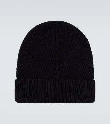 Moncler Logo virgin wool beanie | Thumbnail 2 Moncler Logo virgin wool beanie | Thumbnail 2