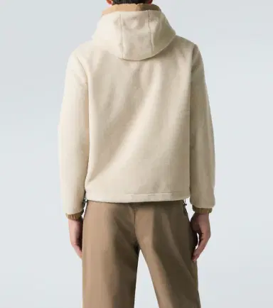 Moncler Fleece zip-up hoodie | Thumbnail 2 Moncler Fleece zip-up hoodie | Thumbnail 2