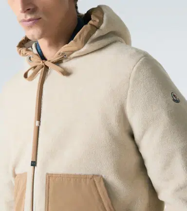 Moncler Fleece zip-up hoodie | Thumbnail 5 Moncler Fleece zip-up hoodie | Thumbnail 5