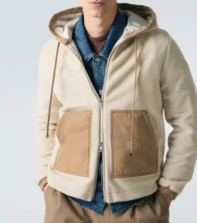Moncler Fleece zip-up hoodie | Thumbnail 7 Moncler Fleece zip-up hoodie | Thumbnail 7