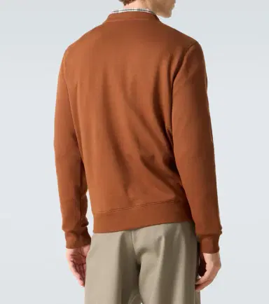 Moncler Archivio logo cotton-blend sweatshirt | Thumbnail 4 Moncler Archivio logo cotton-blend sweatshirt | Thumbnail 4