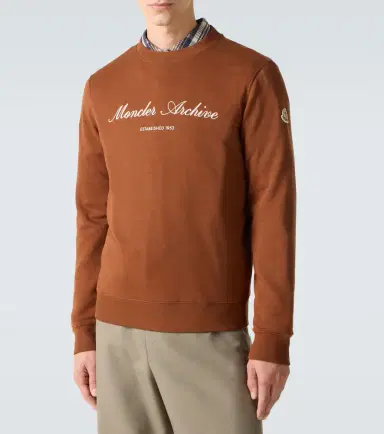 Moncler Archivio logo cotton-blend sweatshirt | Thumbnail 5 Moncler Archivio logo cotton-blend sweatshirt | Thumbnail 5