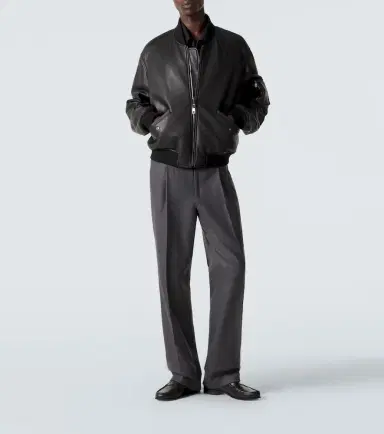 Dolce & Gabbana Leather bomber jacket | Thumbnail 2 Dolce & Gabbana Leather bomber jacket | Thumbnail 2