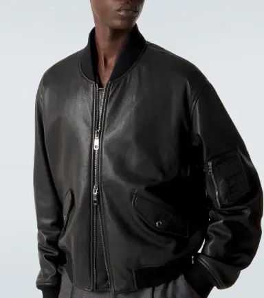 Dolce & Gabbana Leather bomber jacket | Thumbnail 7 Dolce & Gabbana Leather bomber jacket | Thumbnail 7