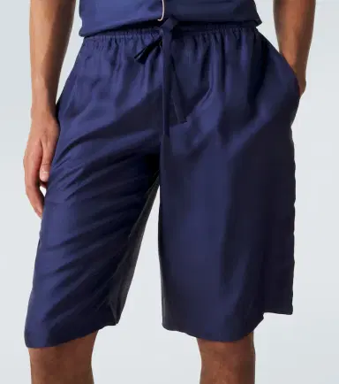 Dolce & Gabbana Silk satin bermuda shorts | Thumbnail 4 Dolce & Gabbana Silk satin bermuda shorts | Thumbnail 4