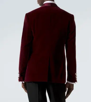 Dolce & Gabbana Cotton-blend velvet tuxedo jacket | Thumbnail 7 Dolce & Gabbana Cotton-blend velvet tuxedo jacket | Thumbnail 7