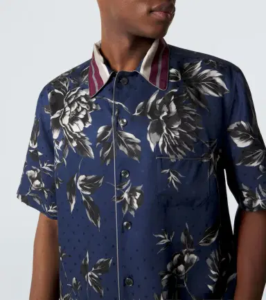 Dolce & Gabbana Printed silk bowling shirt | Thumbnail 2 Dolce & Gabbana Printed silk bowling shirt | Thumbnail 2