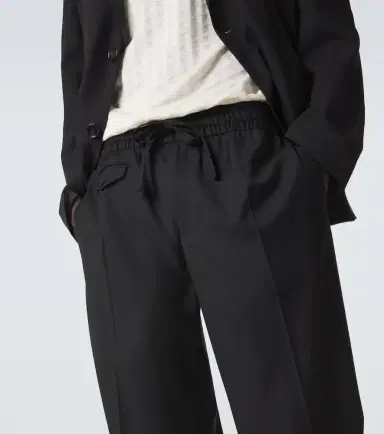 Dolce & Gabbana Virgin wool twill wide-leg pants | Thumbnail 4 Dolce & Gabbana Virgin wool twill wide-leg pants | Thumbnail 4