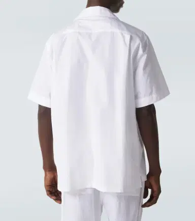Dolce & Gabbana Logo cotton poplin bowling shirt | Thumbnail 3 Dolce & Gabbana Logo cotton poplin bowling shirt | Thumbnail 3