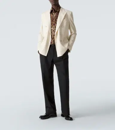 Dolce & Gabbana Taormina cotton jersey blazer | Thumbnail 4 Dolce & Gabbana Taormina cotton jersey blazer | Thumbnail 4
