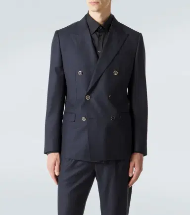 Dolce & Gabbana Double-breasted virgin wool blazer | Thumbnail 7 Dolce & Gabbana Double-breasted virgin wool blazer | Thumbnail 7