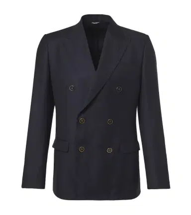 Dolce & Gabbana Double-breasted virgin wool blazer | Thumbnail 1 Dolce & Gabbana Double-breasted virgin wool blazer | Thumbnail 1