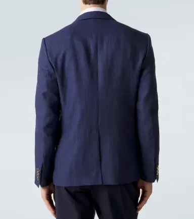 Dolce & Gabbana Logo single-breasted linen blazer | Thumbnail 7 Dolce & Gabbana Logo single-breasted linen blazer | Thumbnail 7